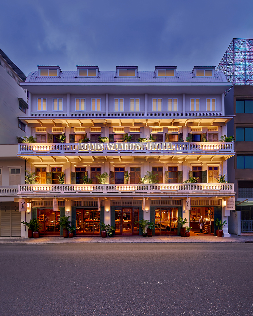 ภาพโรงแรม Louis Vuitton Hotel Bangkok ป๊อบอัพ จัดแสดงกระเป๋า Monogram อันเป็นเอกลักษณ์ 5