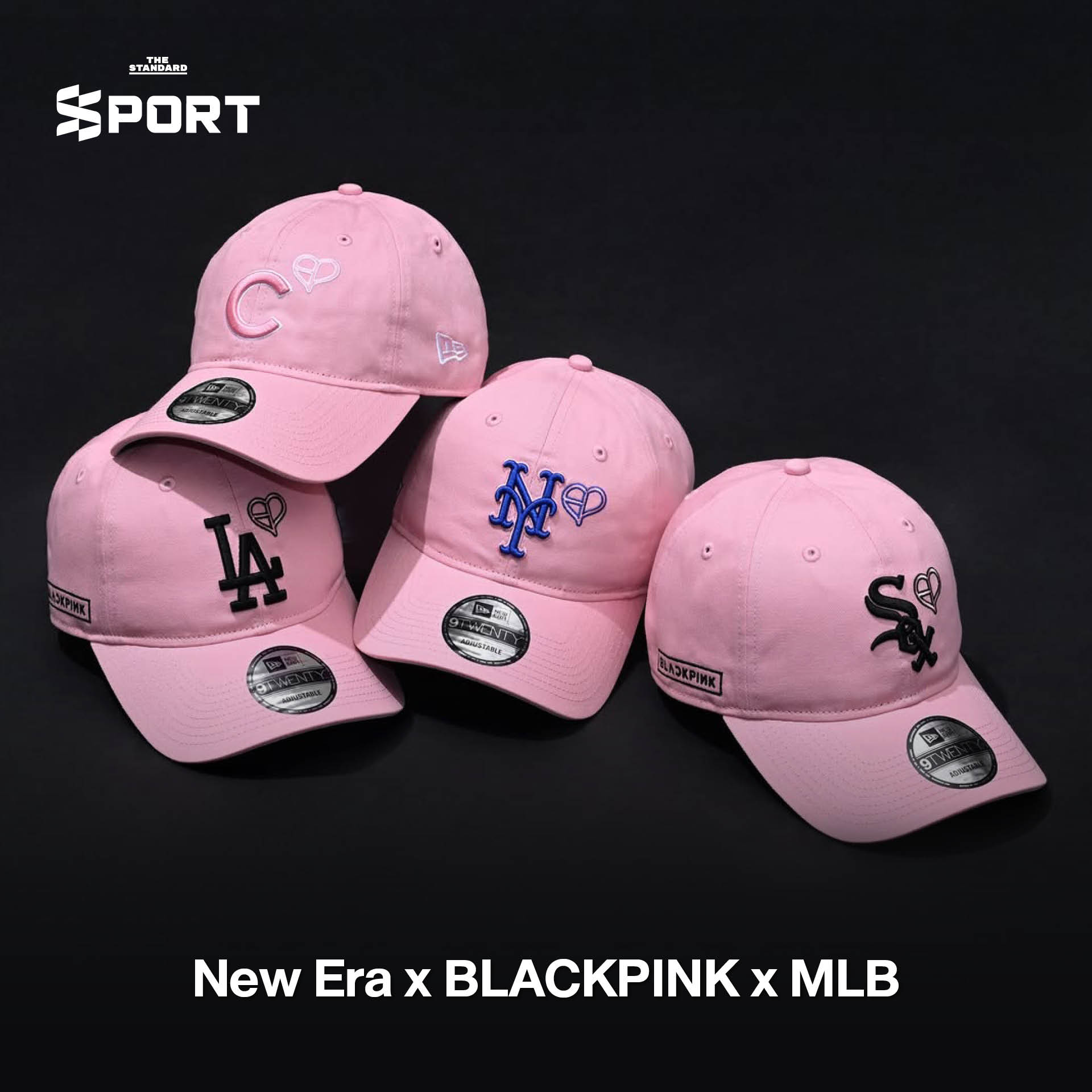 ภาพรวมไอเท็มกีฬาโทนสีชมพู เช่น รองเท้า เสื้อผ้า และอุปกรณ์ออกกำลังกาย สำหรับเดือนแห่งความรัก 6