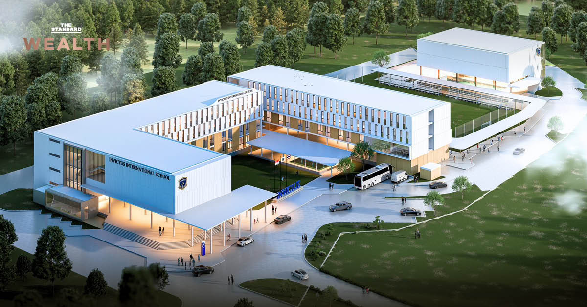 ภาพผู้บริหาร MBK และ Sing-Ed Corporation ลงนามบันทึกข้อตกลงความร่วมมือ เพื่อพัฒนาโรงเรียนนานาชาติ Invictus ในโครงการ Riverdale District ปทุมธานี