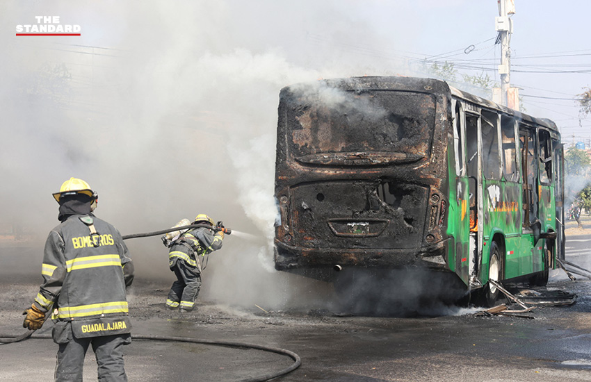 เหตุการณ์ความรุนแรงใน เม็กซิโก หลัง เอล เมนโช พ่อค้ายาถูกสังหาร 3