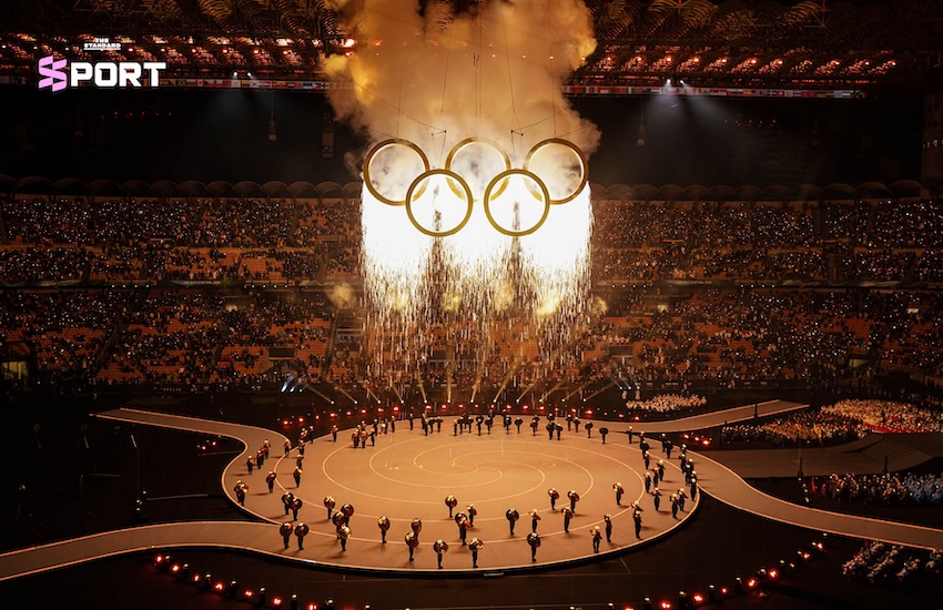 ภาพพิธีเปิดการแข่งขันโอลิมปิกฤดูหนาว Milano Cortina 2026 สุดตระการตาที่สนาม San Siro Stadium เมืองมิลาน 12