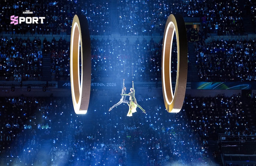 ภาพพิธีเปิดการแข่งขันโอลิมปิกฤดูหนาว Milano Cortina 2026 สุดตระการตาที่สนาม San Siro Stadium เมืองมิลาน 4