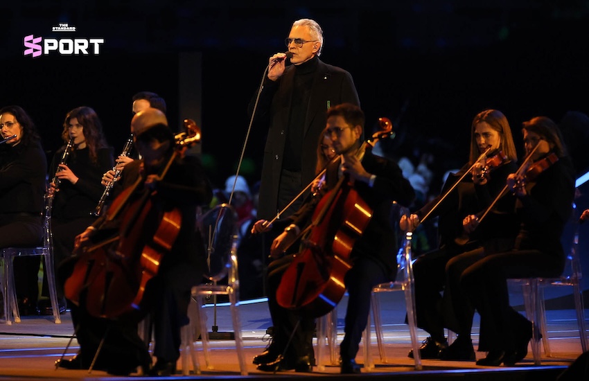 ภาพพิธีเปิดการแข่งขันโอลิมปิกฤดูหนาว Milano Cortina 2026 สุดตระการตาที่สนาม San Siro Stadium เมืองมิลาน 6