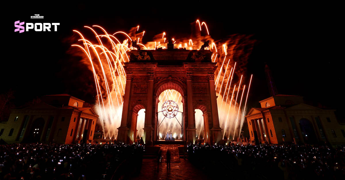 ภาพพิธีเปิดการแข่งขันโอลิมปิกฤดูหนาว Milano Cortina 2026 สุดตระการตาที่สนาม San Siro Stadium เมืองมิลาน