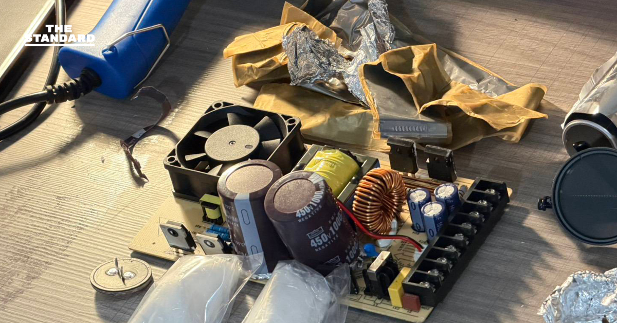 ตำรวจ ปส. จับกุมชาวมองโกเลียที่ซุกซ่อนยาไอซ์ในอุปกรณ์อิเล็กทรอนิกส์เตรียมส่งออกนอกประเทศ