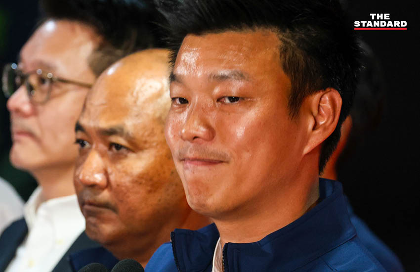 ณัฐพงษ์ เรืองปัญญาวุฒิ หัวหน้าพรรคประชาชน แถลงยอมรับผลเลือกตั้ง พร้อมเป็นฝ่ายค้าน 1