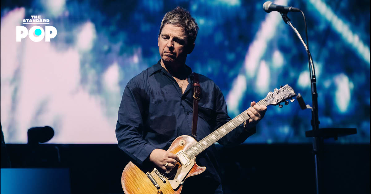 ภาพ Noel Gallagher ศิลปินนักร้องนักแต่งเพลงชาวอังกฤษ