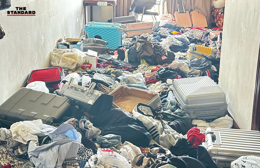 ภาพอาคารบ่อนโอร์เสม็ด รีสอร์ต และสภาพภายในศูนย์สแกมเมอร์ชายแดนไทย-กัมพูชา 10