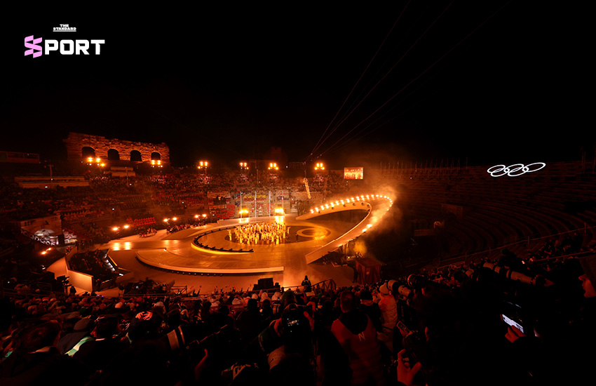 พิธีปิดโอลิมปิกฤดูหนาว Milano Cortina 2026 ณ อัฒจันทร์โรมันโบราณ จัดแสดงโอเปราสุดตระการตา 4