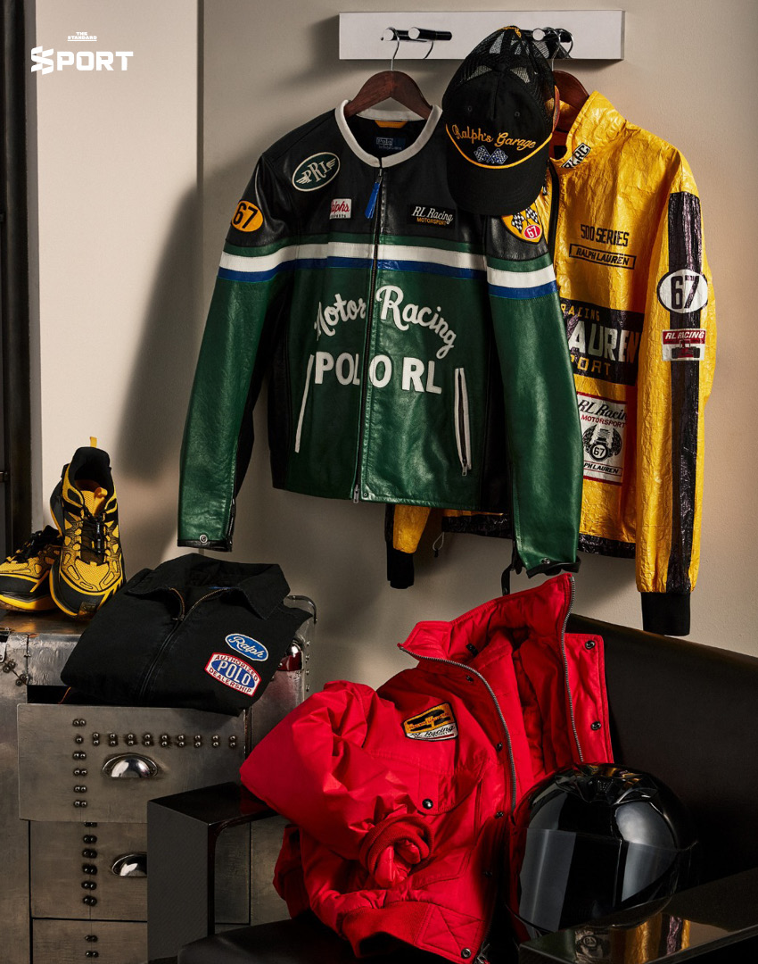 ภาพเสื้อผ้าคอลเลกชัน ‘Sporting Capsule’ จาก Polo Ralph Lauren ที่ได้รับแรงบันดาลใจจาก F1 2