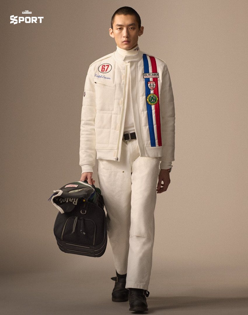 ภาพเสื้อผ้าคอลเลกชัน ‘Sporting Capsule’ จาก Polo Ralph Lauren ที่ได้รับแรงบันดาลใจจาก F1 5