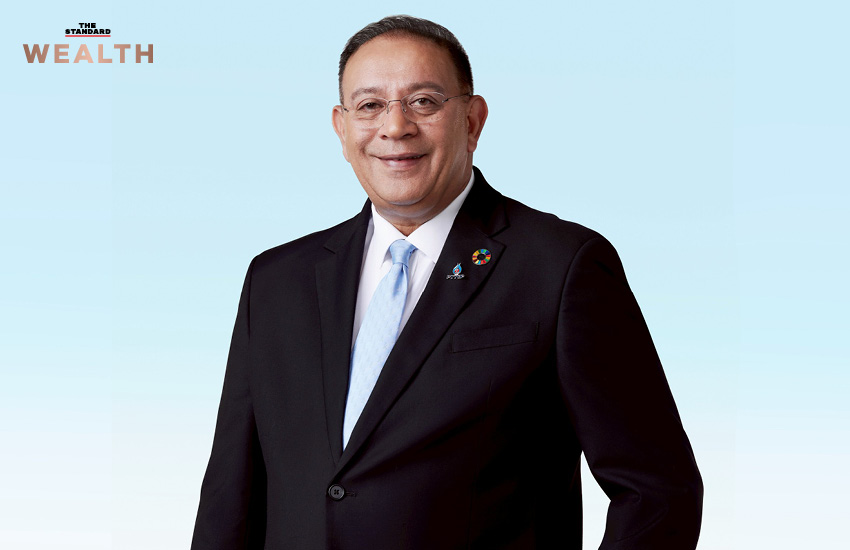 ตารางสรุปข้อมูลทางการเงินที่สำคัญของ ปตท.สผ. สำหรับปี 2568 แสดงกำไรสุทธิที่ลดลง 2