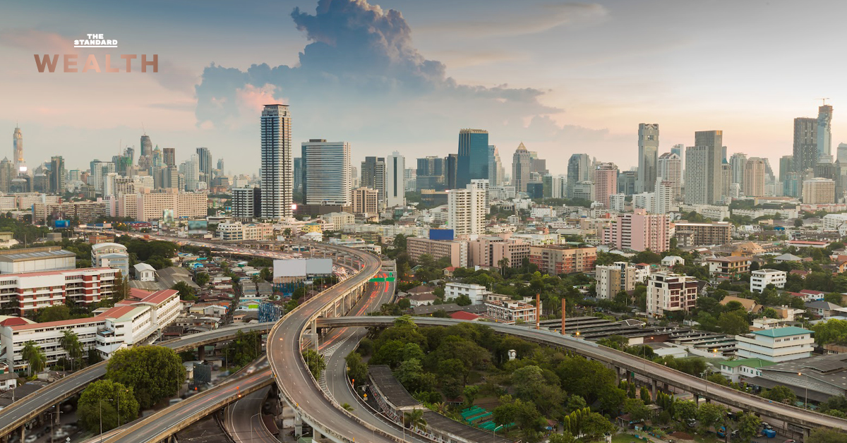 กราฟิกแสดงภาพรวมตลาดอสังหาริมทรัพย์ไทยพ้นจุดต่ำสุด คาด REIC ลุ้นฟื้นตัว 9% หลังยุคทุนจีนเทา