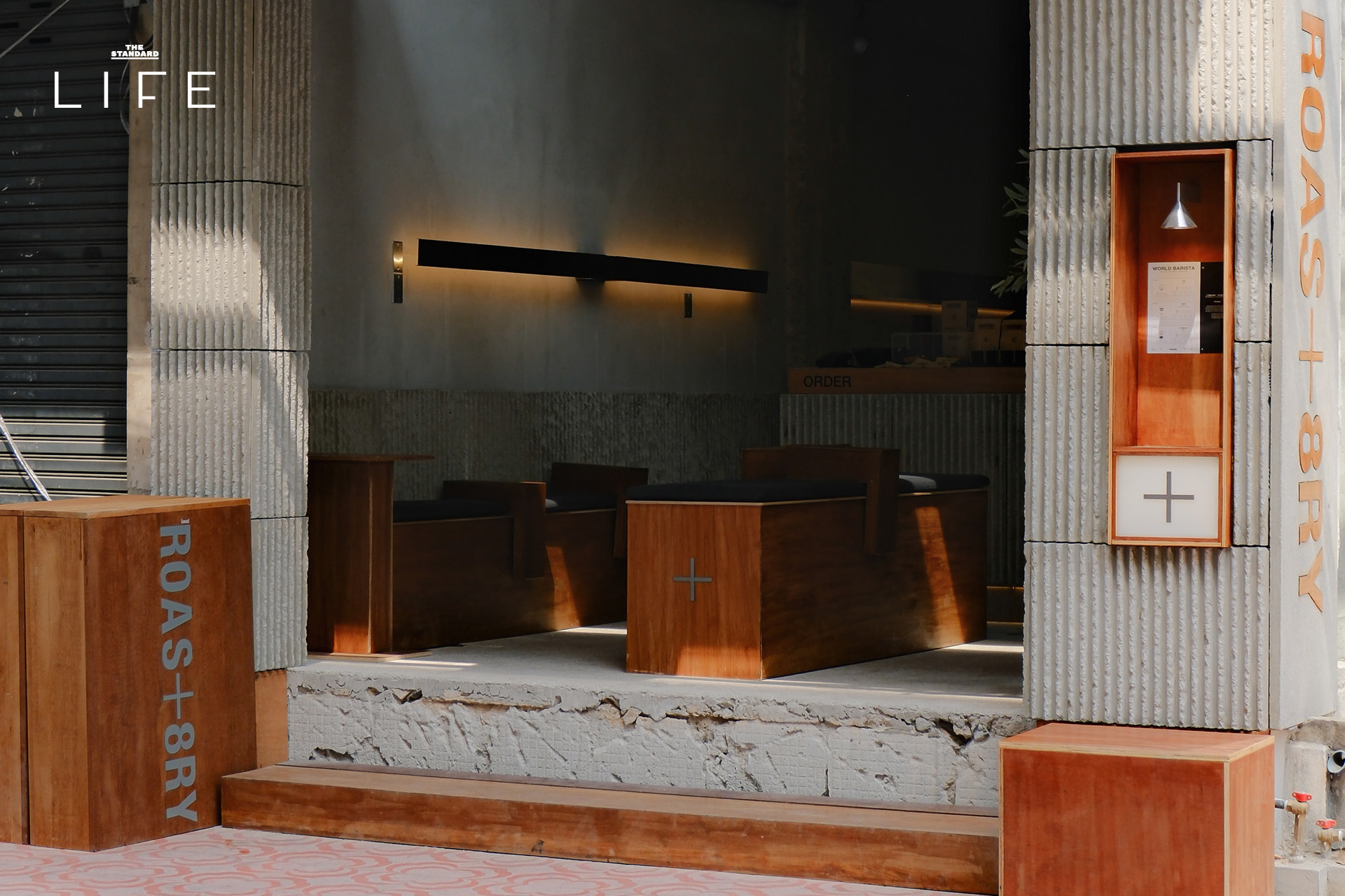 ภาพบรรยากาศ ROAS+8RY คาเฟ่บาริสต้าแชมป์โลกย่านทรงวาด ทั้งการตกแต่ง เมนูกาแฟ และบรรยากาศโดยรวม 13