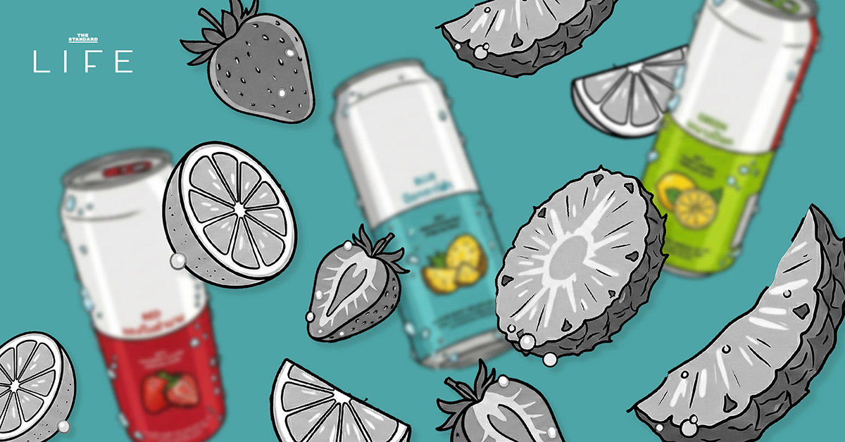 ผลิตภัณฑ์ ‘รวงข้าว ป๊อกเทล’ ในรูปแบบกระป๋อง Ready-to-Drink