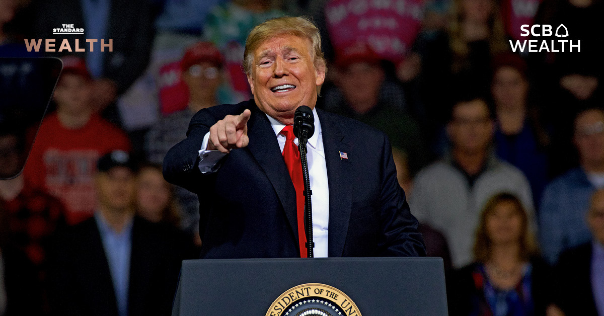 ภาพประกอบการวิเคราะห์ของ SCB EIC เรื่องภาษีนำเข้าใหม่ของ สหรัฐฯ 15% และผลกระทบต่อเศรษฐกิจไทย