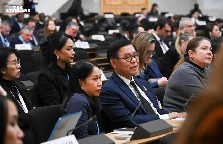 สีหศักดิ์ พวงเกตุแก้ว รัฐมนตรีต่างประเทศ กล่าวถ้อยแถลงบนเวที UNHRC 3