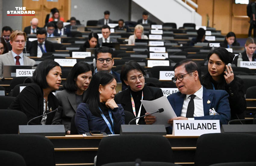 สีหศักดิ์ พวงเกตุแก้ว รัฐมนตรีต่างประเทศ กล่าวถ้อยแถลงบนเวที UNHRC 4