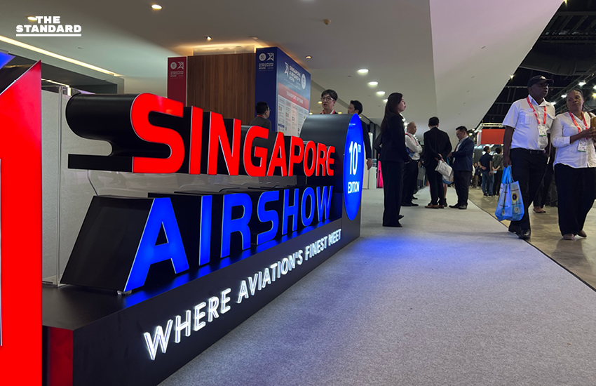 ภาพบรรยากาศงานแสดงเทคโนโลยีการบินและการป้องกันประเทศที่ Singapore Airshow 2026 พร้อมเครื่องบินรบและเฮลิคอปเตอร์จัดแสดง 14