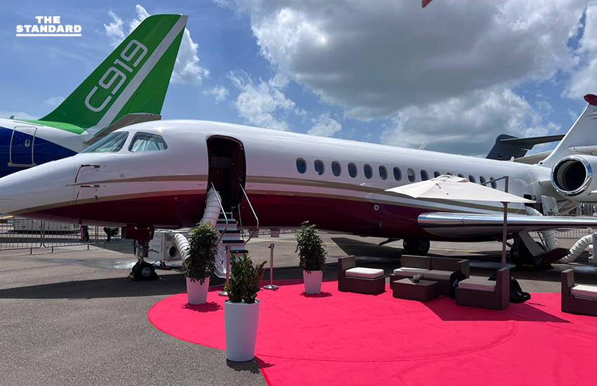 ภาพบรรยากาศงานแสดงเทคโนโลยีการบินและการป้องกันประเทศที่ Singapore Airshow 2026 พร้อมเครื่องบินรบและเฮลิคอปเตอร์จัดแสดง 15