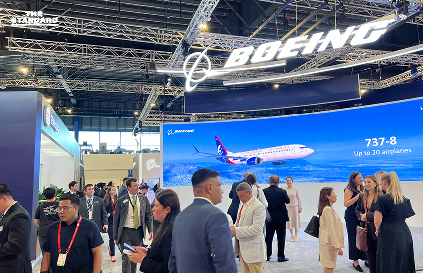 ภาพบรรยากาศงานแสดงเทคโนโลยีการบินและการป้องกันประเทศที่ Singapore Airshow 2026 พร้อมเครื่องบินรบและเฮลิคอปเตอร์จัดแสดง 7