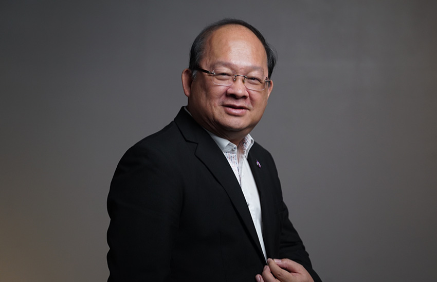 ภาพผู้บริหารภาคธุรกิจกำลังหารือและวิเคราะห์ผลการเลือกตั้ง 2569 และแนวโน้มเศรษฐกิจไทย 1