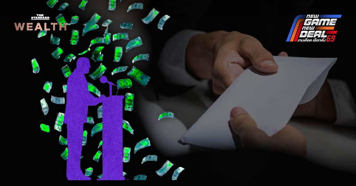 ภาพประกอบแสดงถึงเศรษฐกิจไทยที่กำลังเผชิญกับความท้าทายจากปัญหาคอร์รัปชันและดัชนี CPI ที่ลดต่ำลง