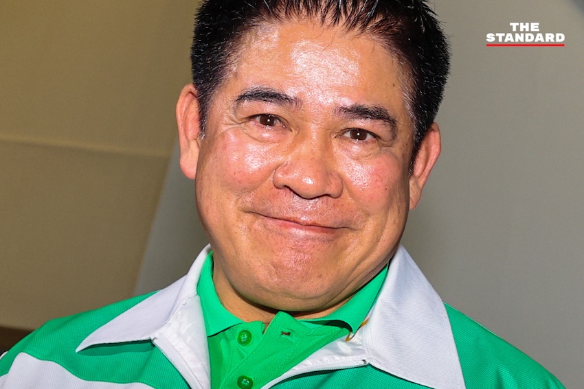 ร.อ. ธรรมนัส พรหมเผ่า ประธานที่ปรึกษาพรรคกล้าธรรม แถลงข่าวถึงการตัดสินใจร่วมรัฐบาลและปมข่าวขัดแย้งพรรคภูมิใจไทย 12