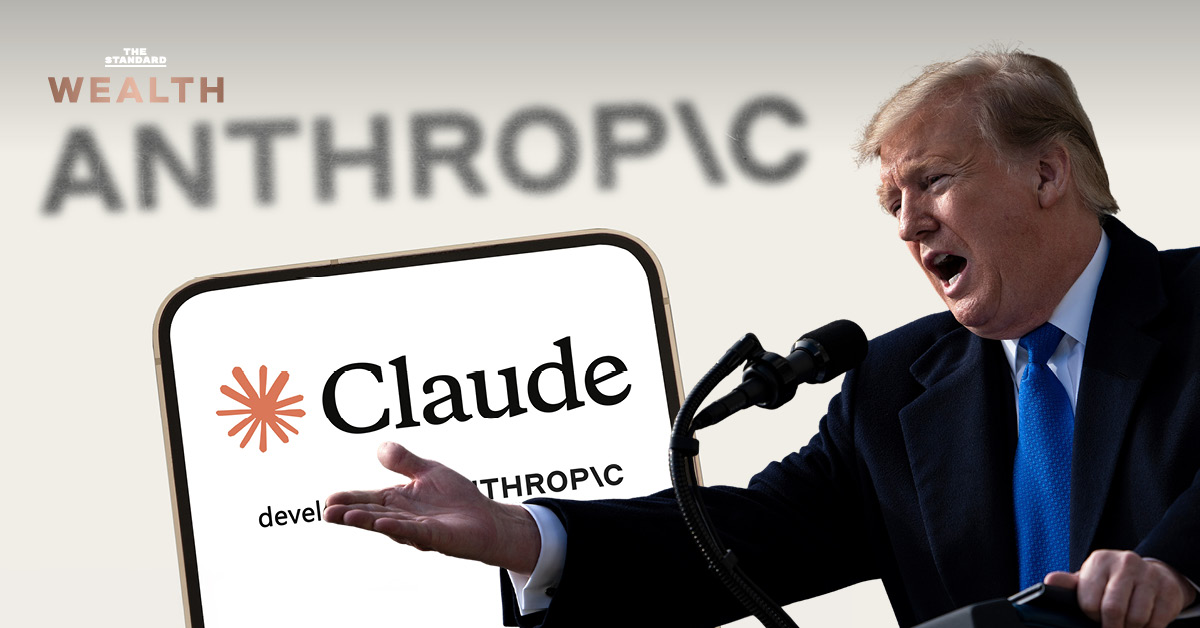 ภาพประกอบความขัดแย้งระหว่าง Anthropic และ Pentagon หลังทรัมป์สั่งแบนเทคโนโลยี AI