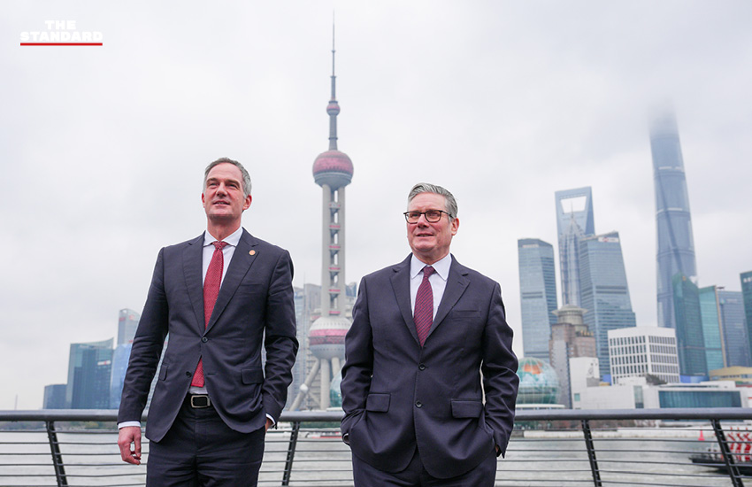 นายกรัฐมนตรี เคียร์ สตาร์เมอร์ แห่งสหราชอาณาจักร ขณะเยือนประเทศจีนเพื่อหารือและลงนามข้อตกลงการลงทุน 9