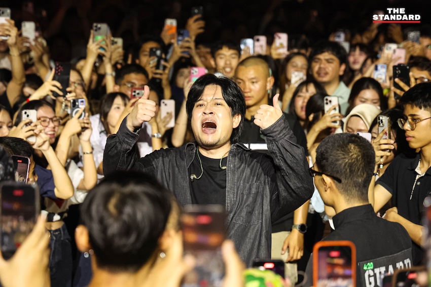 บรรยากาศ Voter Concert ที่ลานหอศิลปฯ กรุงเทพฯ ผู้คนร่วมกิจกรรมรณรงค์ เลือกตั้ง-ประชามติ 12