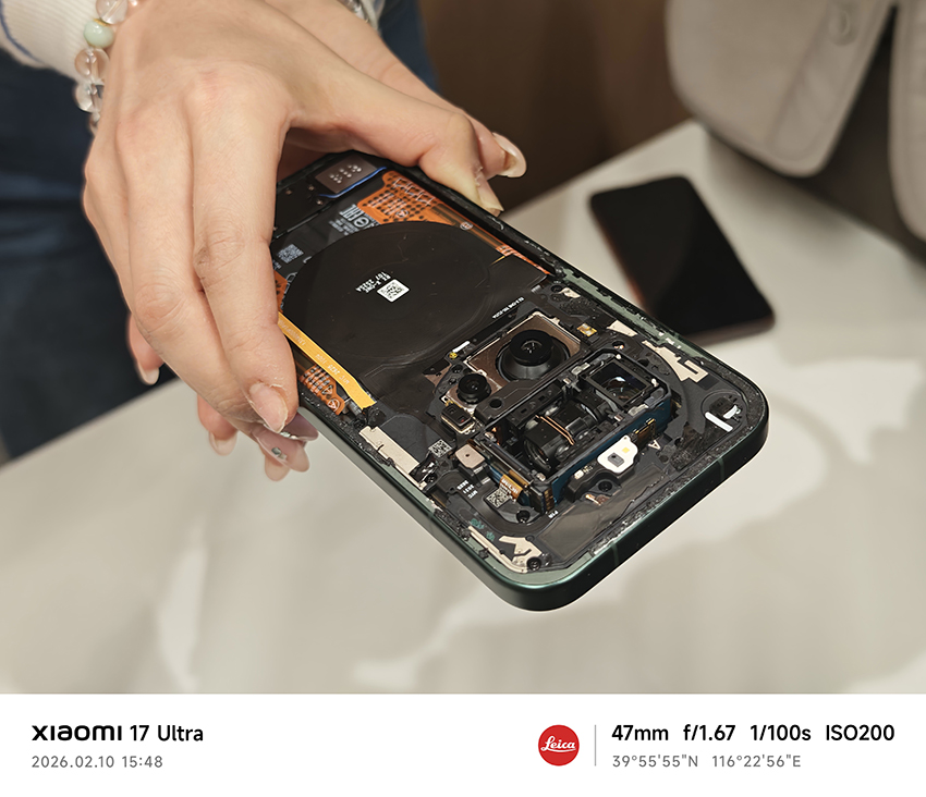 ภาพประกอบเทคโนโลยีกล้อง Xiaomi 17 Ultra ที่พัฒนาร่วมกับ Leica 7
