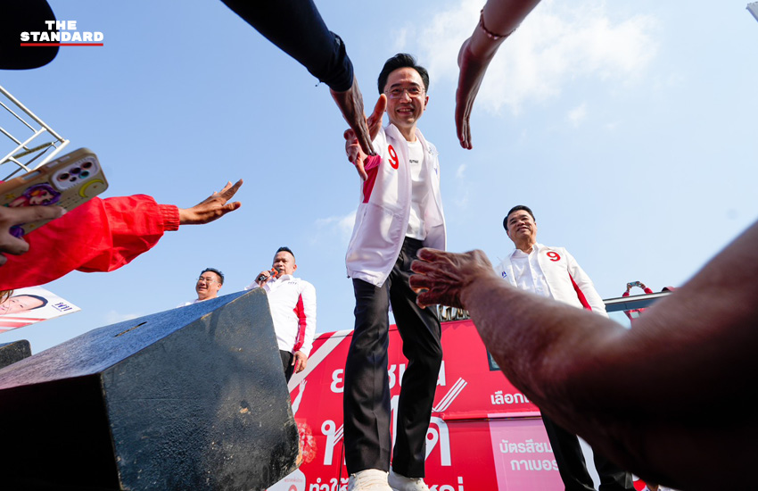 ศ. ดร.ยศชนัน วงศ์สวัสดิ์ แคนดิเดตนายกฯ พรรคเพื่อไทย ลงพื้นที่หาเสียงฝั่งธนฯ ก่อนปราศรัยใหญ่สนามเทพหัสดิน 1