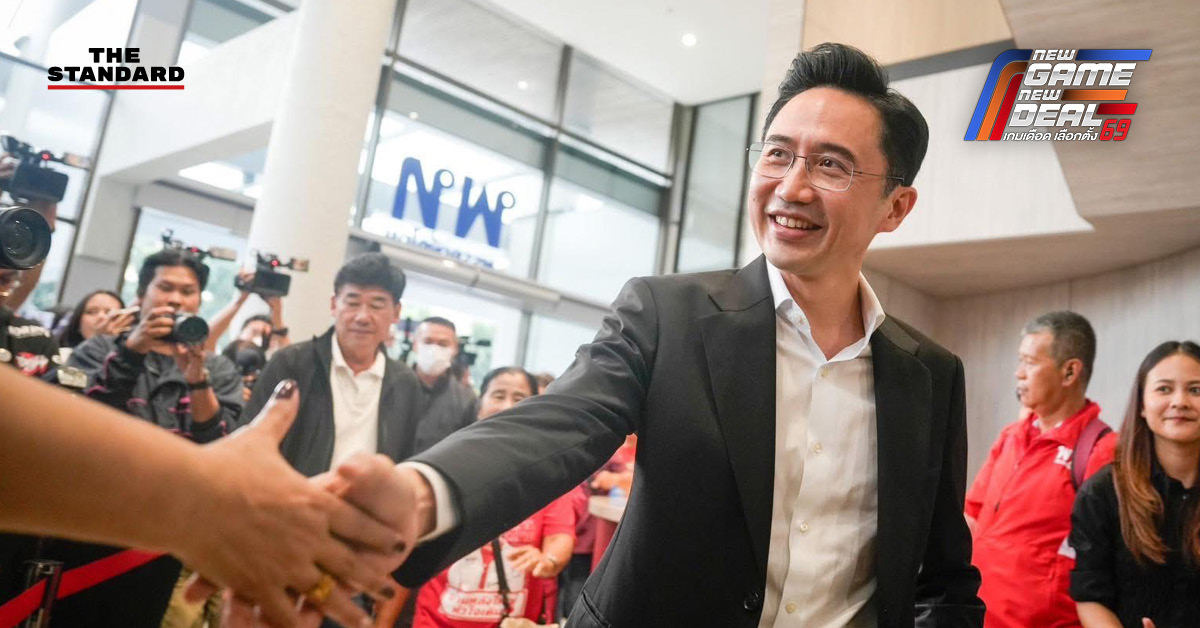 ภาพ ศ.ดร.ยศชนัน วงศ์สวัสดิ์ แคนดิเดตนายกรัฐมนตรีพรรคเพื่อไทย แสดงความมุ่งมั่นพร้อมทำงาน