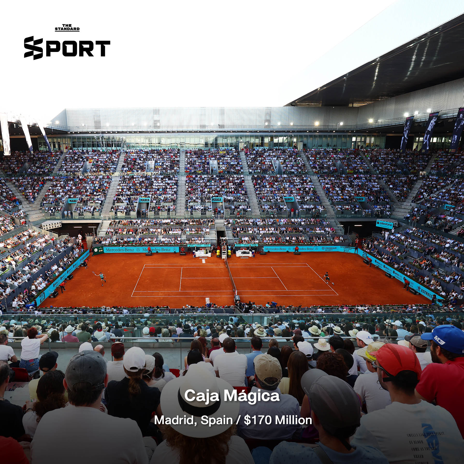 ภาพมุมสูงของสนามเทนนิส Arthur Ashe Stadium หนึ่งในสนามเทนนิสที่มูลค่าสูงสุดในโลก 3