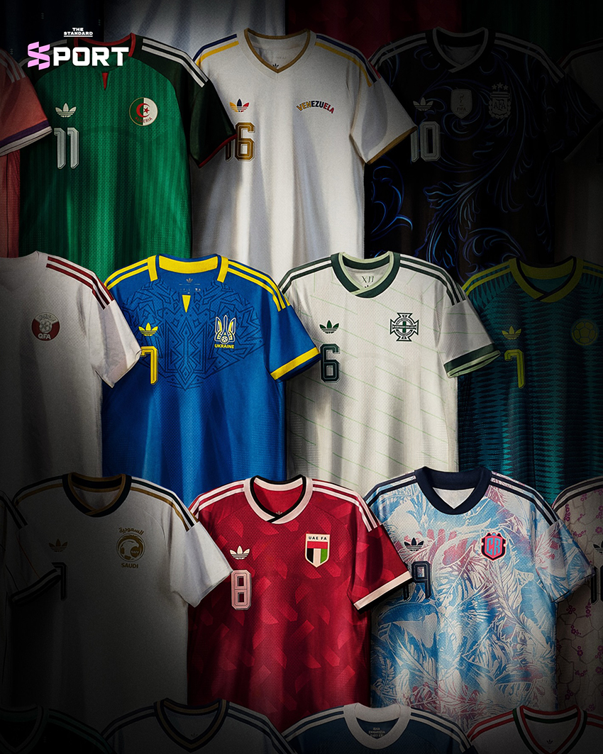 ชุดเยือน adidas สำหรับ ฟุตบอลโลก 2026 ในดีไซน์ย้อนยุค 90s พร้อมโลโก้ Trefoil อันเป็นเอกลักษณ์ 5