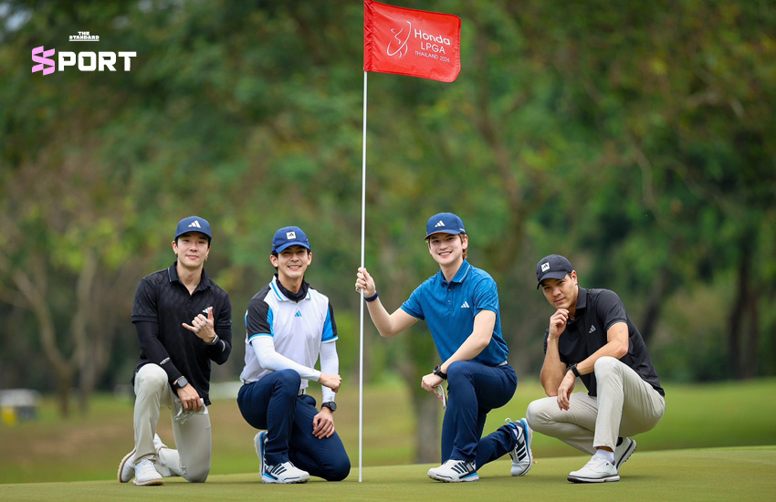 นักกอล์ฟกำลังออกรอบในการแข่งขัน adidas Golf Classic Tournament 2026 ที่สยามคันทรีคลับ 3