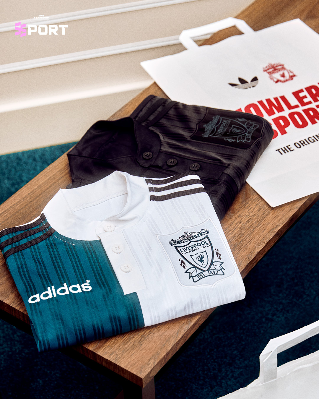 เสื้อฟุตบอล adidas x Liverpool คอลเลกชันชุดเยือนในตำนาน 1995/96 6
