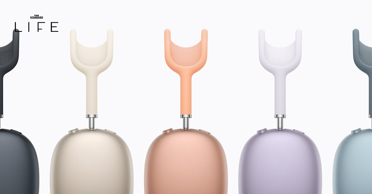 ภาพหูฟัง AirPods Max 2 สีต่างๆ ที่เปิดตัวใหม่