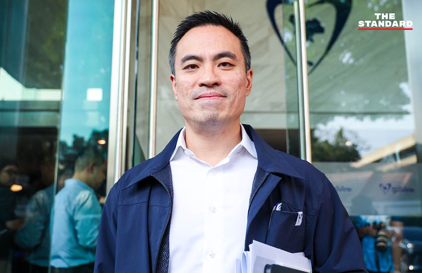 อนุทิน ชาญวีรกูล หัวหน้าพรรคภูมิใจไทย แถลงข่าวส่งรายชื่อ ครม. ตรวจสอบคุณสมบัติ 6