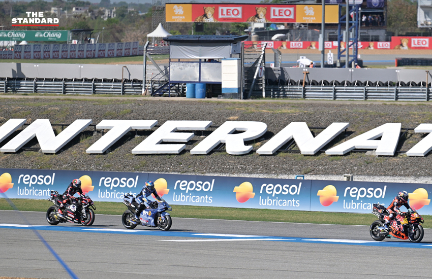 อนุทิน ชาญวีรกูล และ เนวิน ชิดชอบ ร่วมเปิดงาน MotoGP 2026 ที่สนามบุรีรัมย์ อินเตอร์เนชั่นแนล เซอร์กิต 12