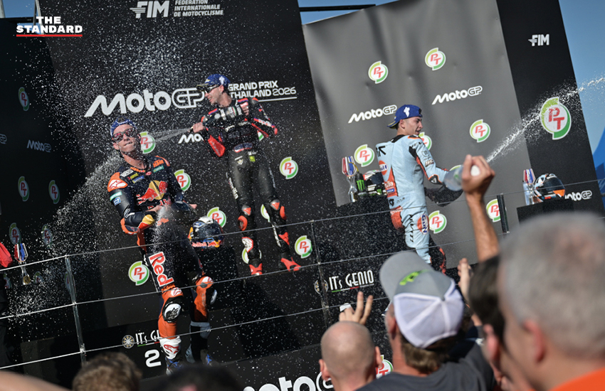 อนุทิน ชาญวีรกูล และ เนวิน ชิดชอบ ร่วมเปิดงาน MotoGP 2026 ที่สนามบุรีรัมย์ อินเตอร์เนชั่นแนล เซอร์กิต 18