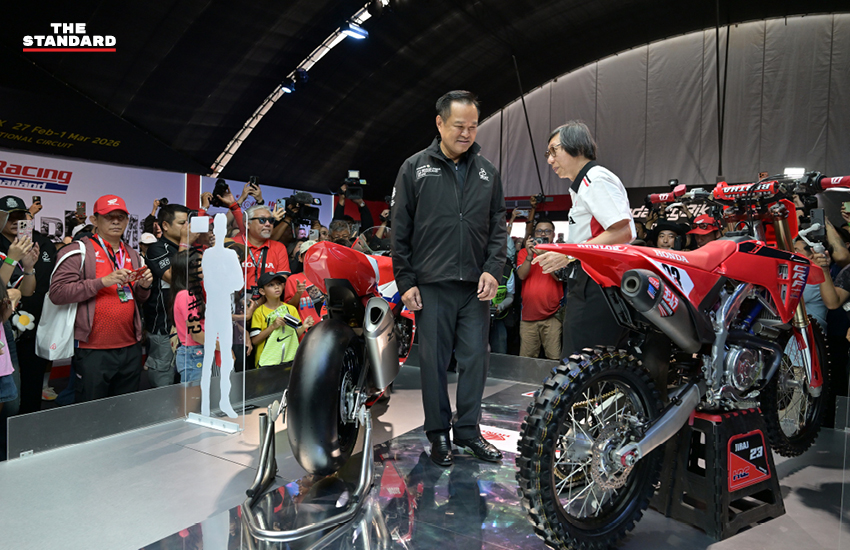 อนุทิน ชาญวีรกูล และ เนวิน ชิดชอบ ร่วมเปิดงาน MotoGP 2026 ที่สนามบุรีรัมย์ อินเตอร์เนชั่นแนล เซอร์กิต 2