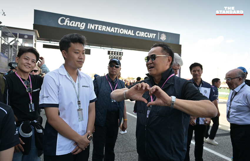 อนุทิน ชาญวีรกูล และ เนวิน ชิดชอบ ร่วมเปิดงาน MotoGP 2026 ที่สนามบุรีรัมย์ อินเตอร์เนชั่นแนล เซอร์กิต 5