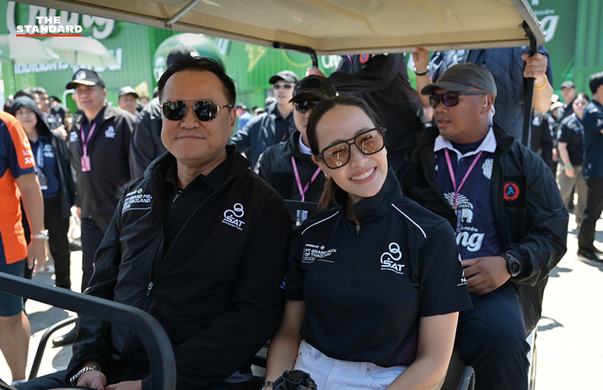 อนุทิน ชาญวีรกูล และ เนวิน ชิดชอบ ร่วมเปิดงาน MotoGP 2026 ที่สนามบุรีรัมย์ อินเตอร์เนชั่นแนล เซอร์กิต 7