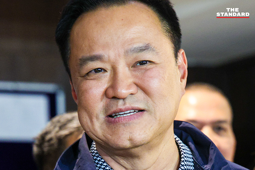 นายกฯ อนุทิน ชาญวีรกูล แถลงข่าวกรณีสั่งสอบกักตุนน้ำมันและเร่งตรวจสอบคุณสมบัติ ครม. 1