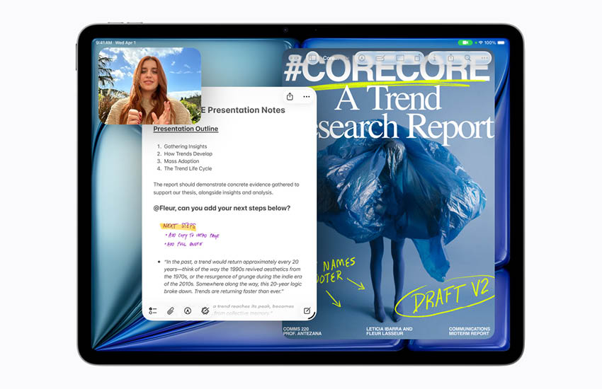 ภาพประกอบการเปิดตัว iPhone 17e และ iPad Air ชิป M4 โดย Apple 3