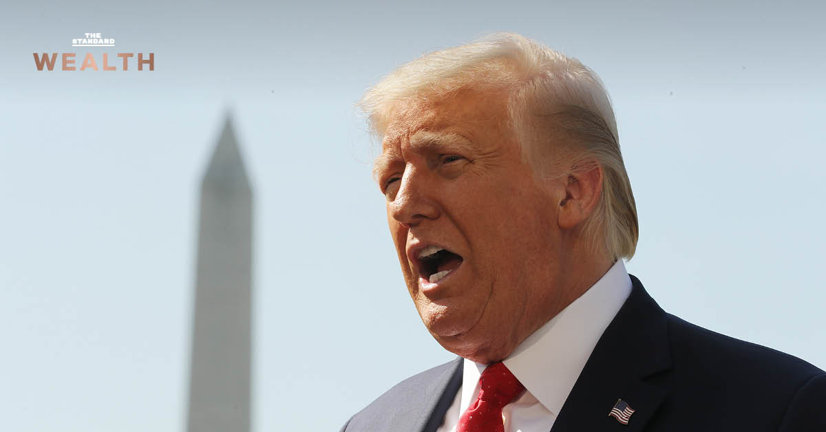 ภาพกราฟิกแสดงเงินบาทแข็งค่า ราคาน้ำมันและทองคำ หลังประธานาธิบดี 'โดนัลด์ ทรัมป์' ส่งสัญญาณว่าสถานการณ์ความขัดแย้งในอิหร่านอาจคลี่คลาย