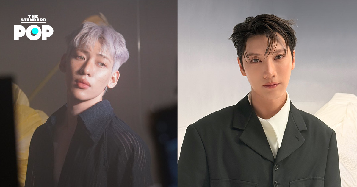 แบมแบมและเตนล์ยืนประกบคู่กันในภาพโปรโมทงาน K-Pop Masterz 2026