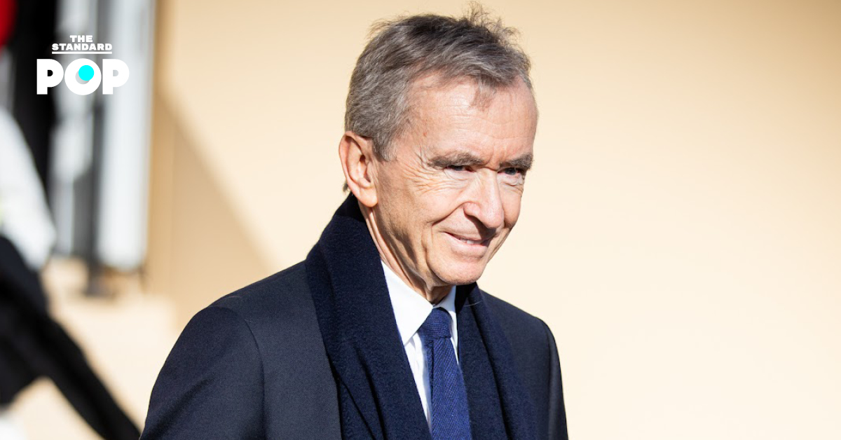 ภาพถ่ายบุคคลของ Bernard Arnault มหาเศรษฐีผู้ก่อตั้ง LVMH